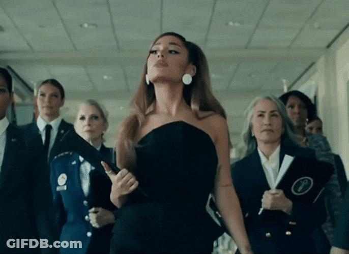 Ariana Grande Boss Lady GIF