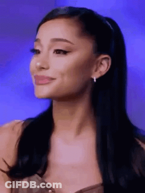 Ariana Grande Flying Kiss GIF