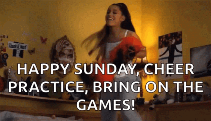 Ariana Grande Happy Sunday GIF