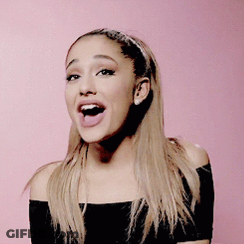 Ariana Grande Hot Beautiful Smile Interview GIF