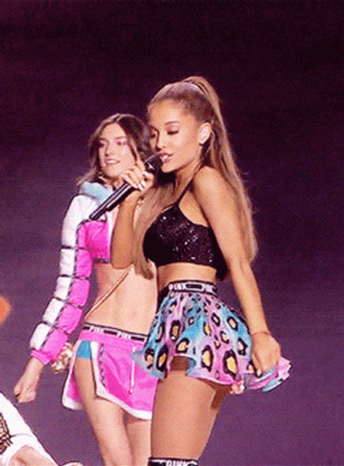 Ariana Grande Hot Singing Booty Shake GIF