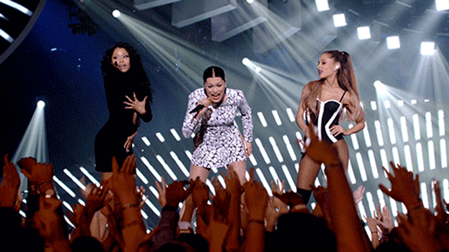 Ariana Grande Jessie J Nicki Minaj GIF