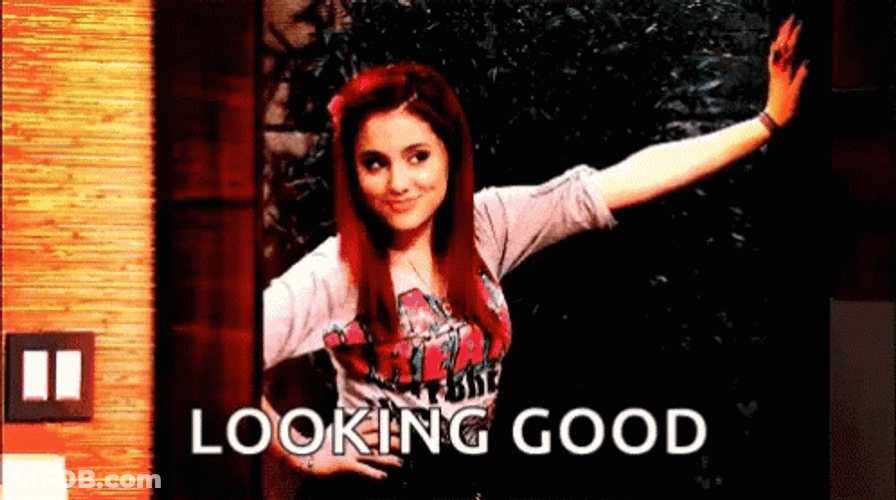Ariana Grande Looking Good GIF