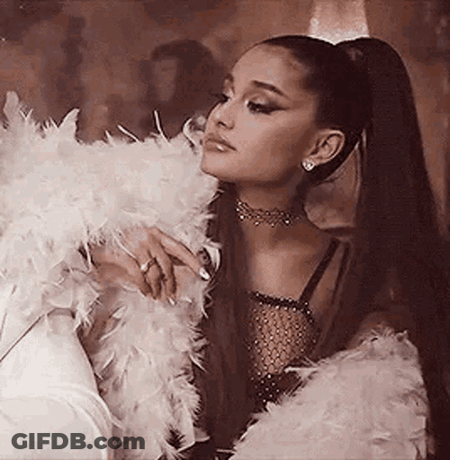 Ariana Grande Pose GIF
