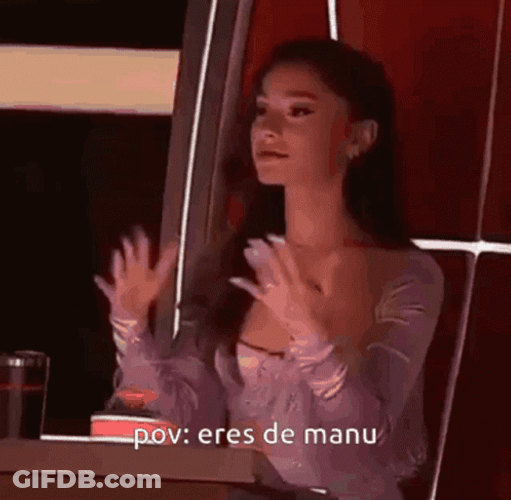 Ariana Grande Straight Arm Pulldown GIF