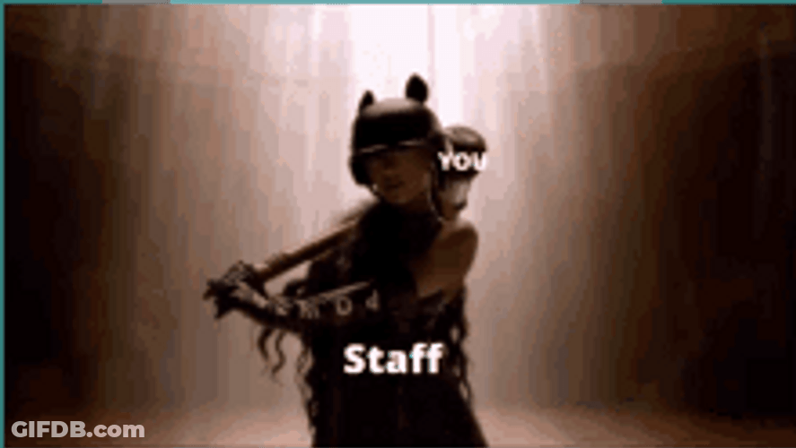 Ariana Grande Throwing Up Sky Ban Hammer GIF
