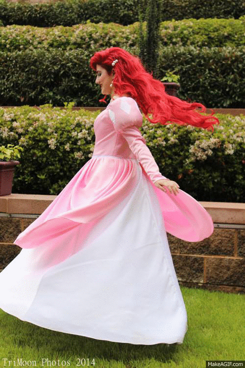 princess dress gif CINDERELLA DRESS GIF