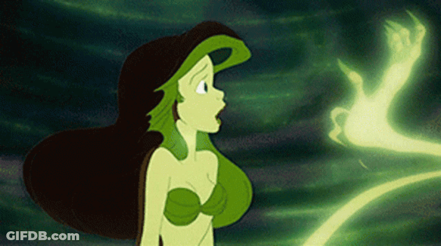 Ariel Sucking Powers GIF