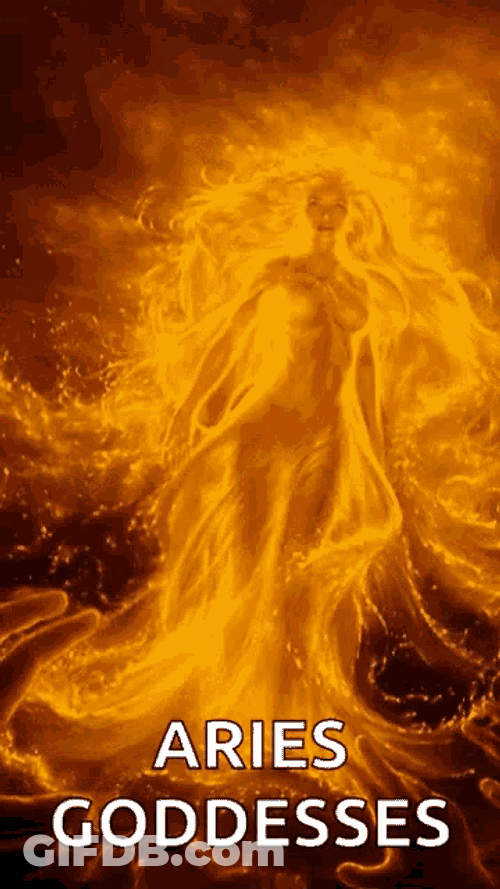 Aries Woman Fire GIF