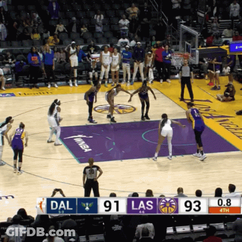 Arike Ogunbowale Pump Fake GIF