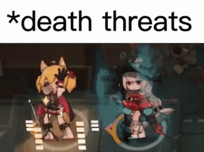 Ark Nights Death Threat Video Game GIF
