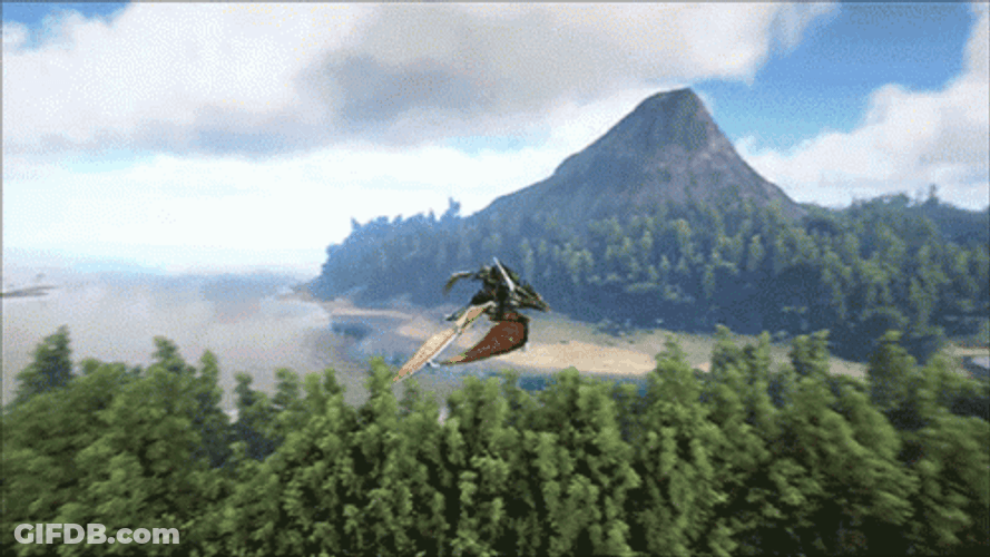 Ark Survival Evolved Flying Dinosaurs GIF