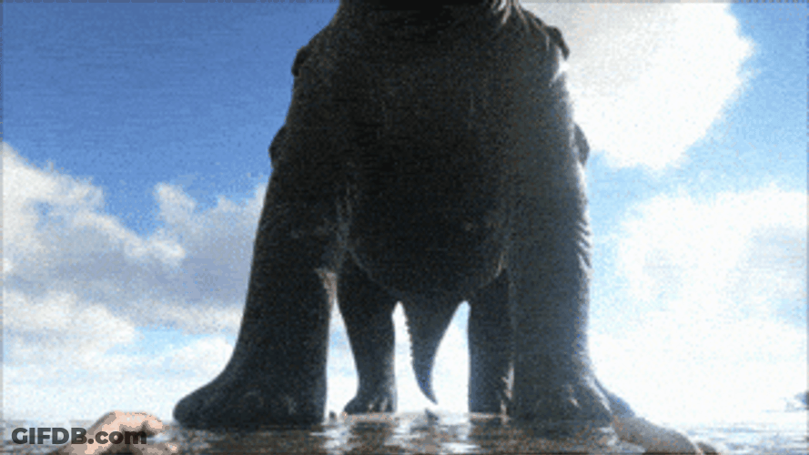 Ark Survival Evolved Massive Mammoth GIF