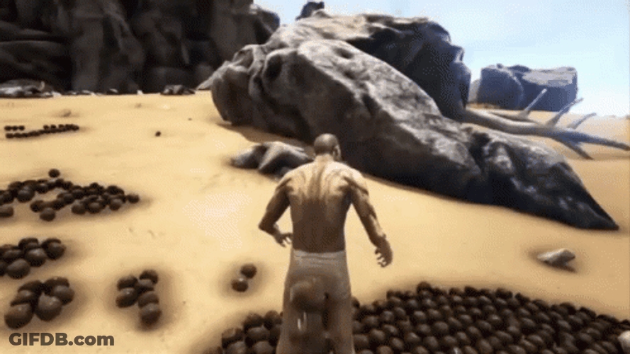 Ark Survival Evolved Potato Diarrhea GIF