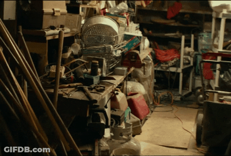 Arm Grabbing Hammer GIF