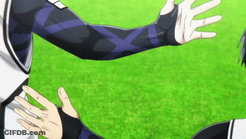 Arm In Blue And Black Plaid Shirt GIF
