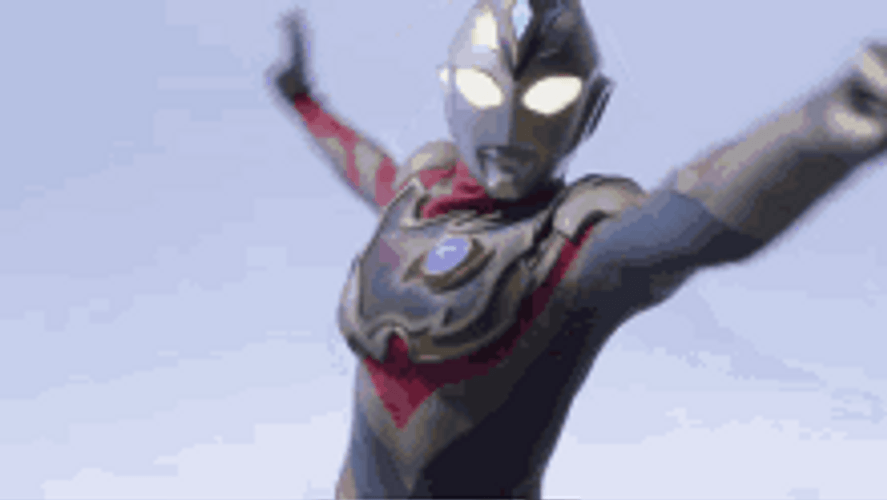 Arm Power Ultraman Battle Ready GIF