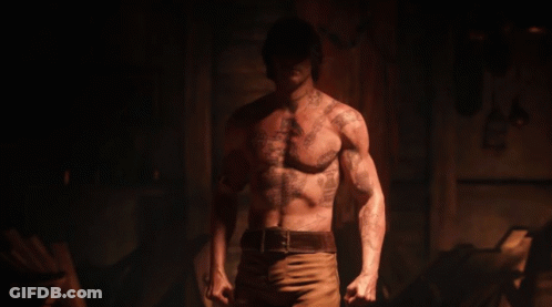 Arm Tattoo Skull And Chains GIF
