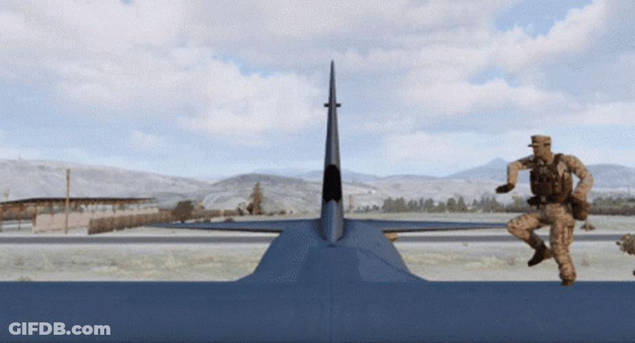 Arma 3 Dancing Flying Ship GIF