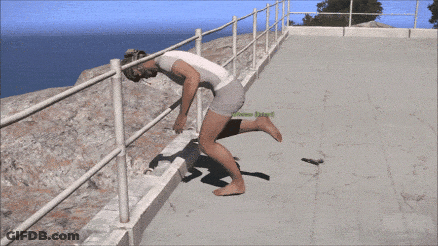 Arma 3 Dash Head Rail GIF