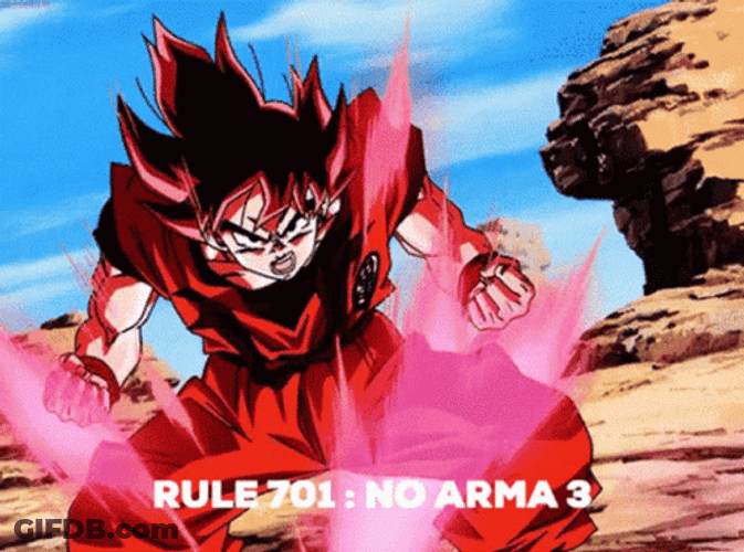 Arma 3 Goku Rule Dragonball Z GIF