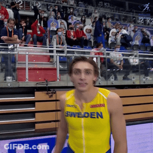 Armand Duplantis Pole Vault GIF