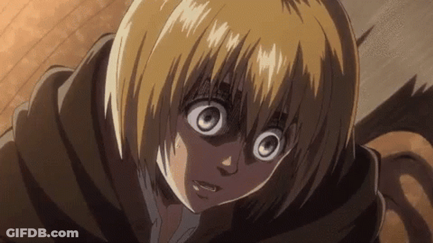 Armin Arlert Evil Smile GIF