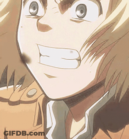 Armin Arlert Screaming Dedicate Your Heart GIF