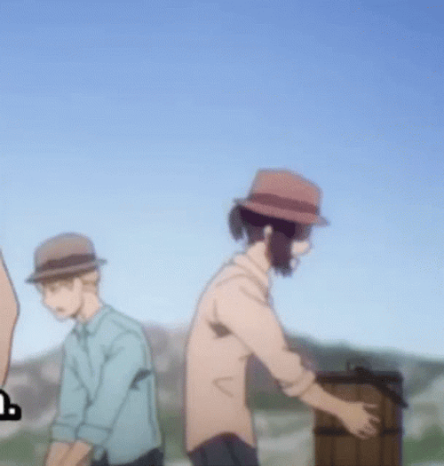 Armin Arlert Teasing Mikasa GIF
