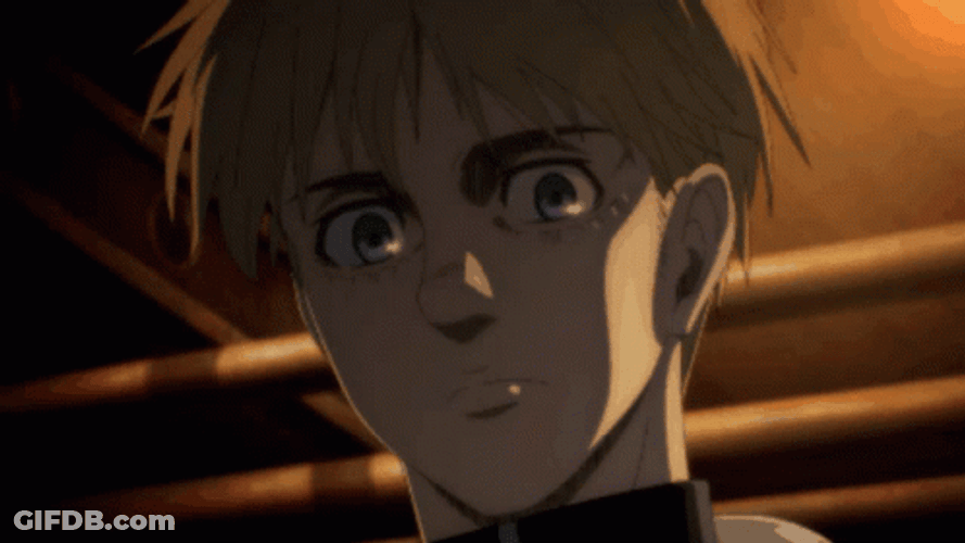 Armin Looking Despaired GIF