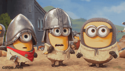 Armored Minions In Field GIF