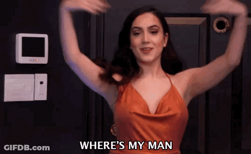 Arms Wide Open Where's My Man GIF