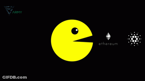 Army And Ethereum Logo GIF