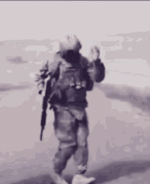 Army Soldiers Dancing GIF