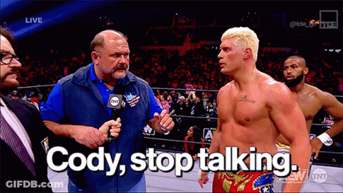 Arn Anderson Cody Rhodes GIF