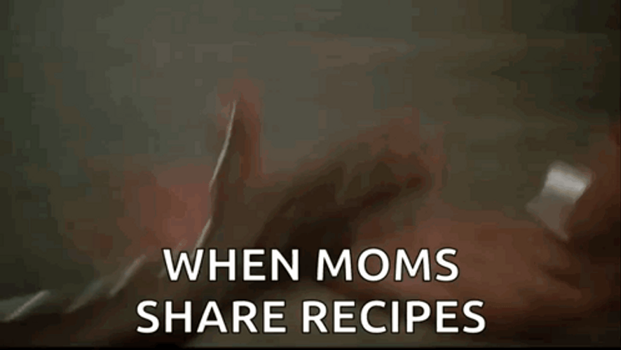 Arnold Handshake When Moms Share Recipes GIF
