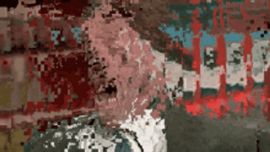 Arnold Schwarzenegger Glitching Scream GIF
