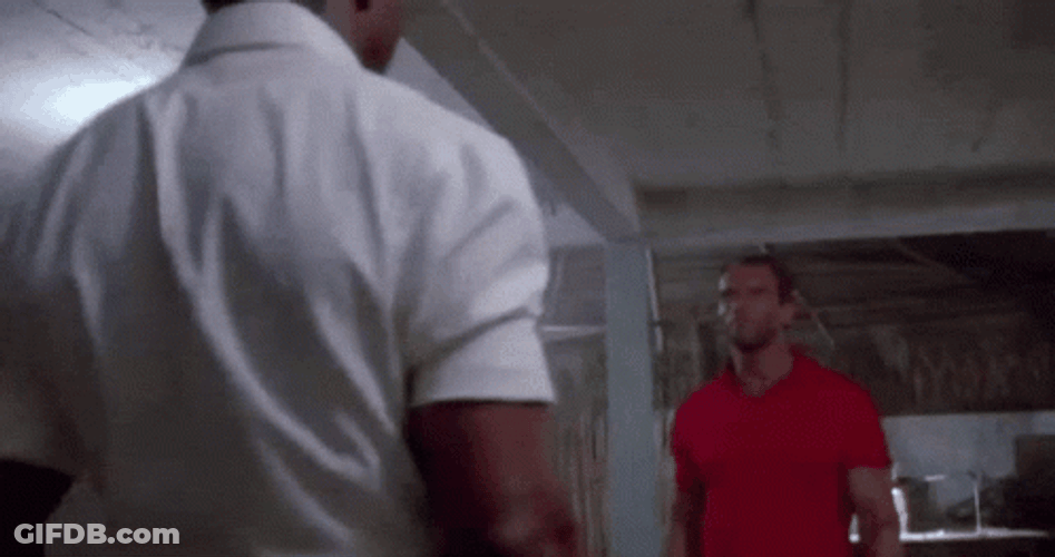 Arnold Schwarzenegger Hand Fight GIF