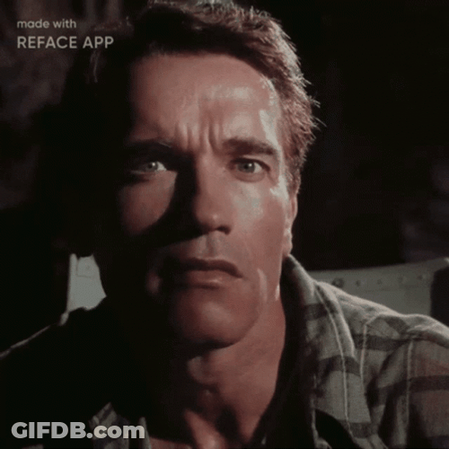 Arnold Schwarzenegger In Total Recall GIF