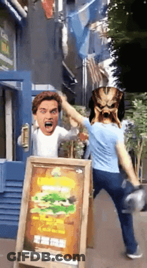 Arnold Schwarzenegger In Trouble GIF