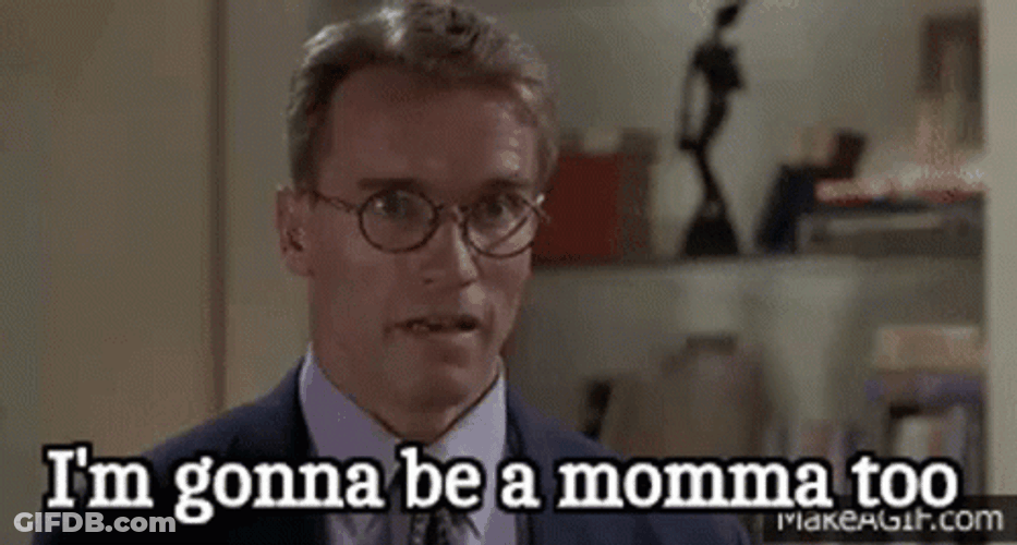 Arnold Schwarzenegger Pregnant Belly GIF