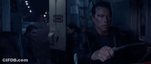 Arnold Schwarzenegger Says I'm Old While Driving GIF