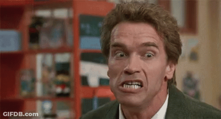 Arnold Schwarzenegger Shut Up GIF
