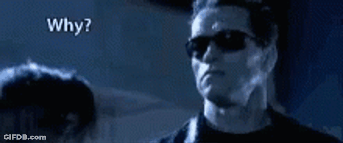 Arnold Schwarzenegger Why GIF