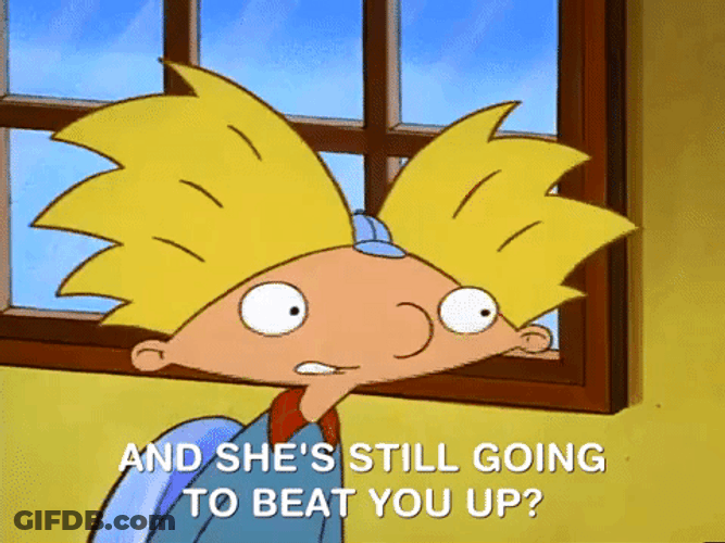 Arnold Still Going To Beat You Up GIF