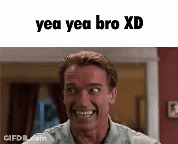 Arnold Yeah Bro Laughing GIF