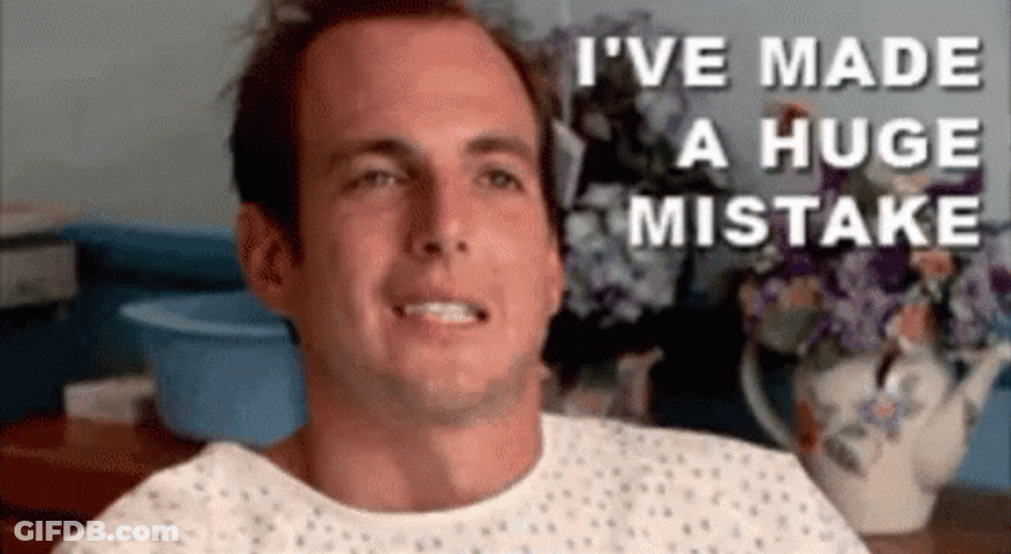 Arrested Development Awkward Reaction Huge Mistake GIF