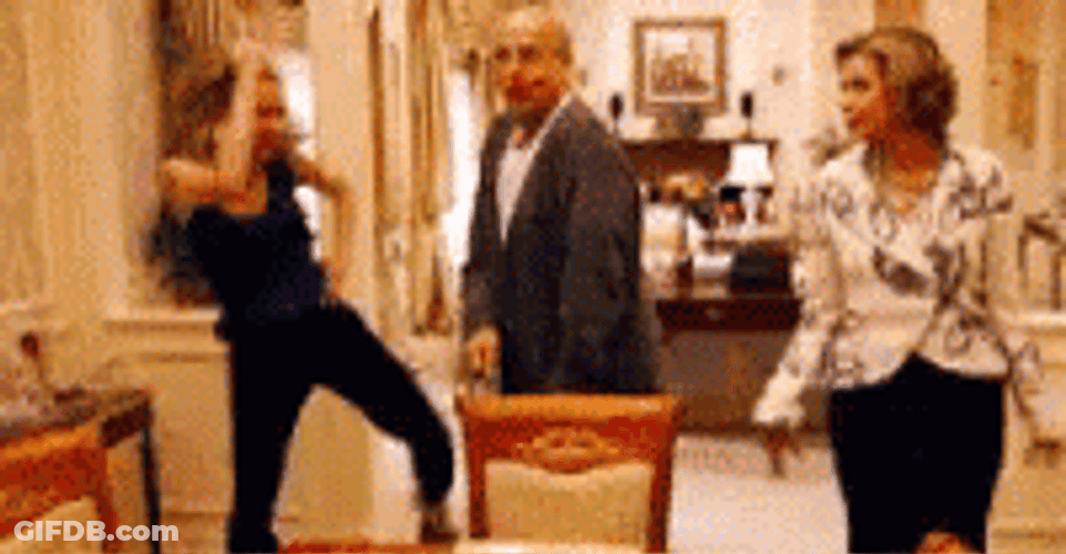 Arrested Development Bluth Family Happy Dance GIF
