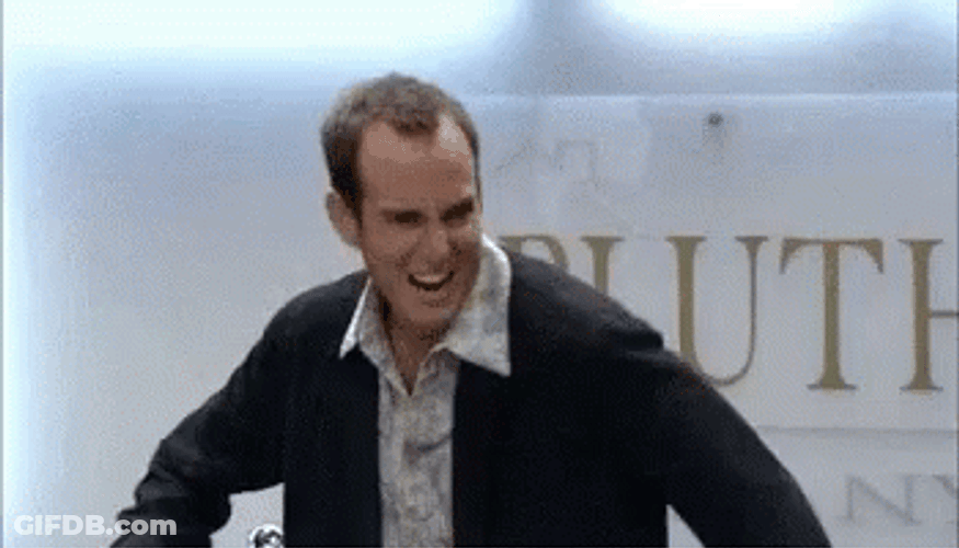 Arrested Development Ecstatic Fist Pump Gob Bluth GIF