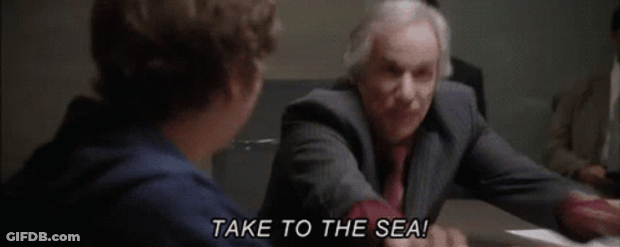 Arrested Development Excited Take To The Sea GIF